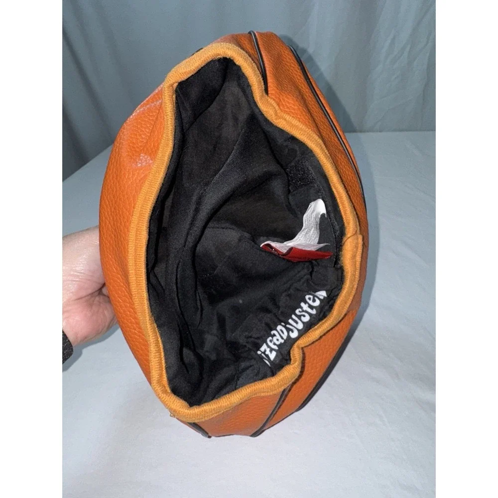 Elope Basketball Hat Kids Teens Adjustable Orange Costume Accessory Halloween
